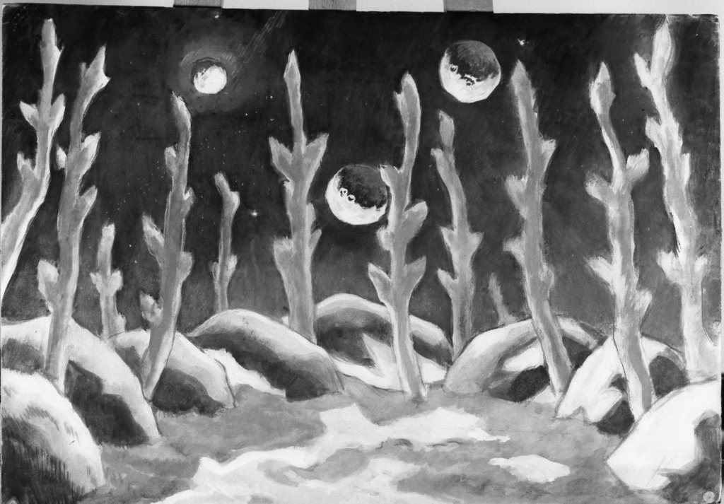 bozzetto per scenografia, serie di Benois Nicola (sec. XX)